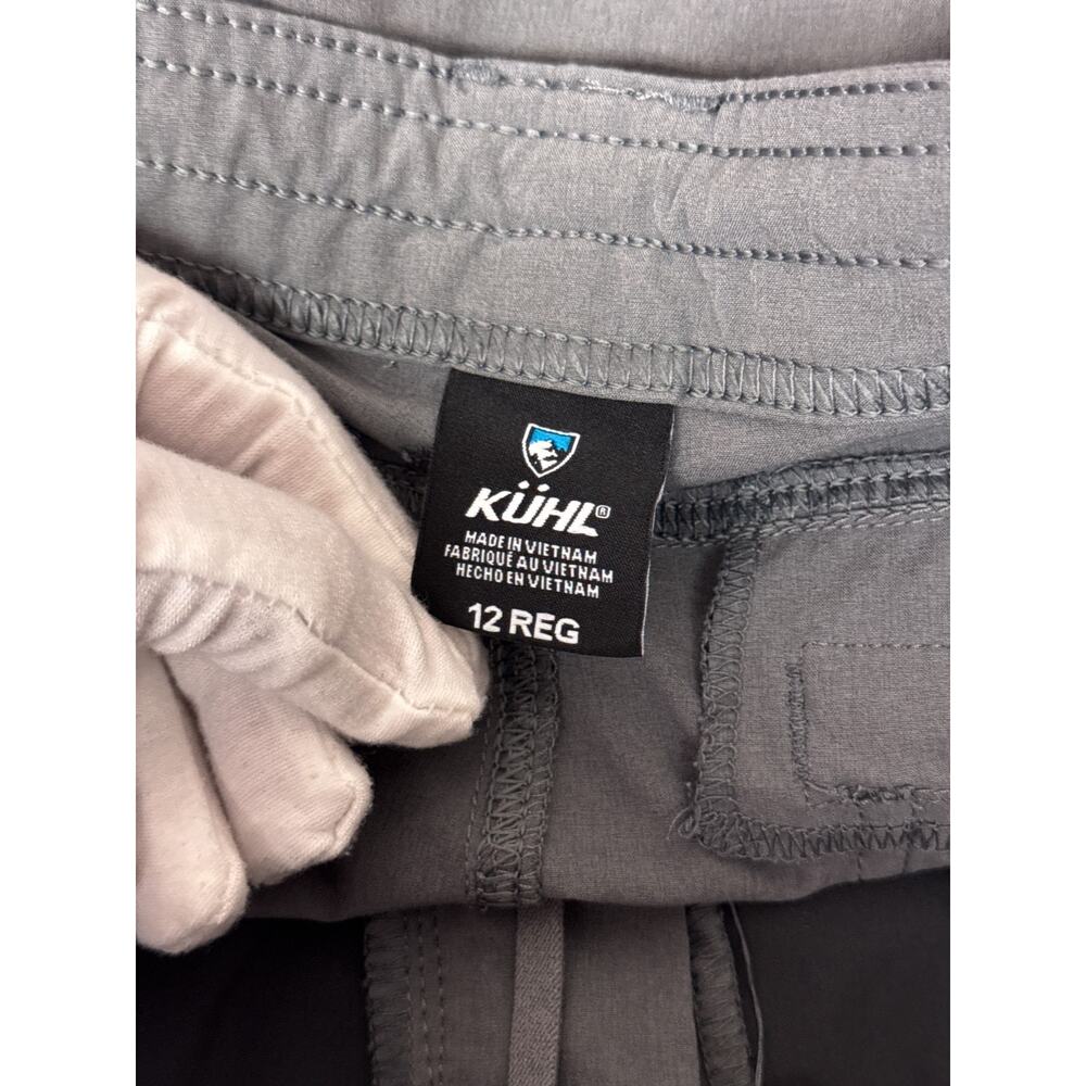 Kuhl Freeflex Roll Up Pants 12 Womens Gray Utility Cargo - Picture 6 of 8